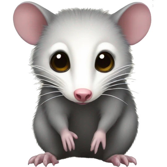 Opossum emoji