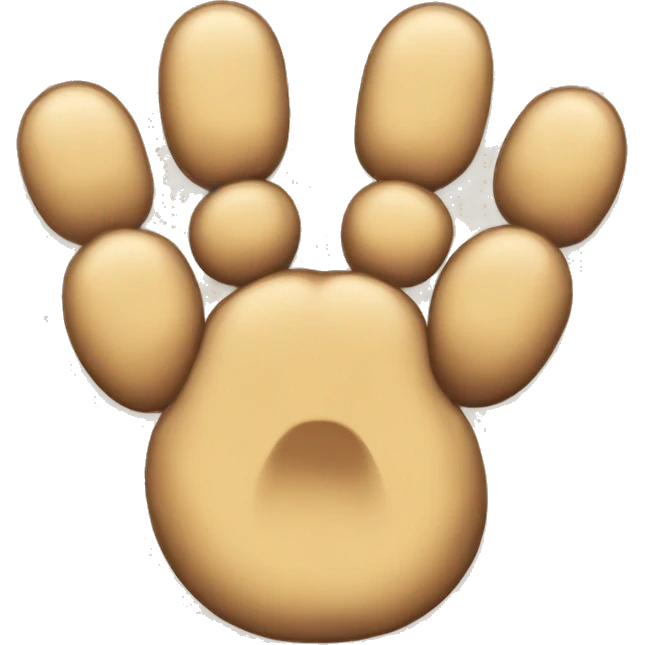 lion paws emoji
