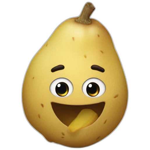 Mika bâts une patate emoji