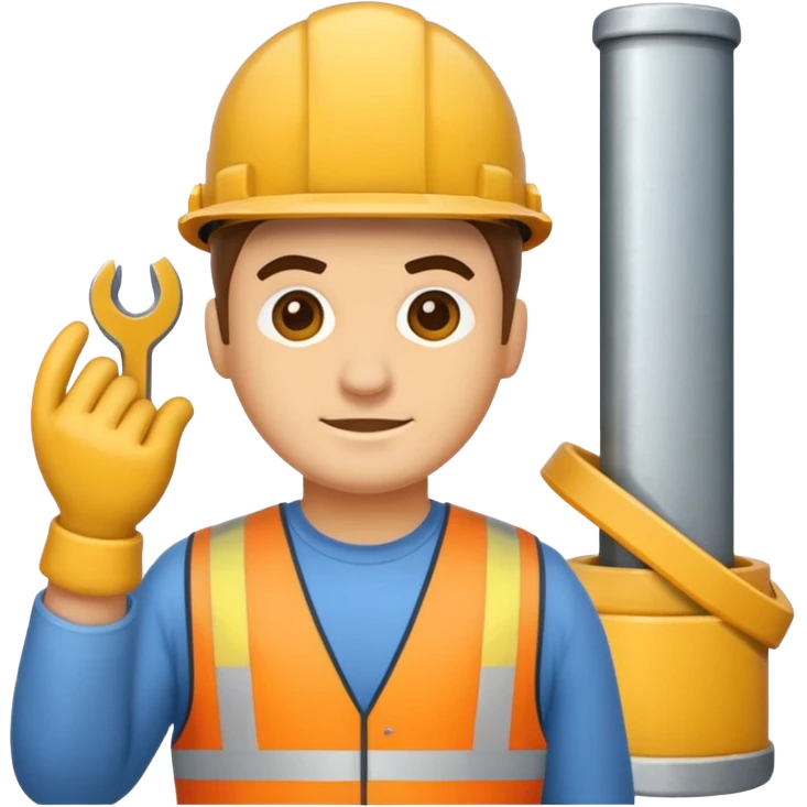 Bauwerk aus I-Profilen emoji