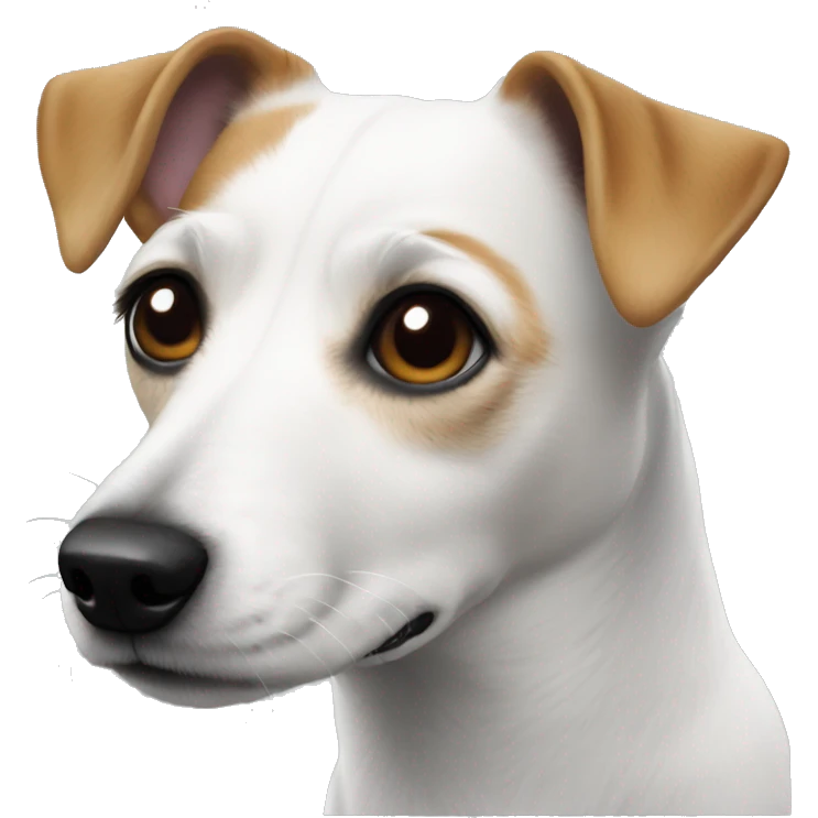 White jack russel emoji