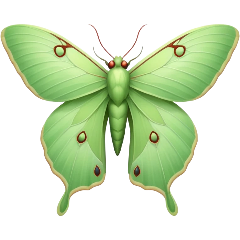 luna moth emoji emoji
