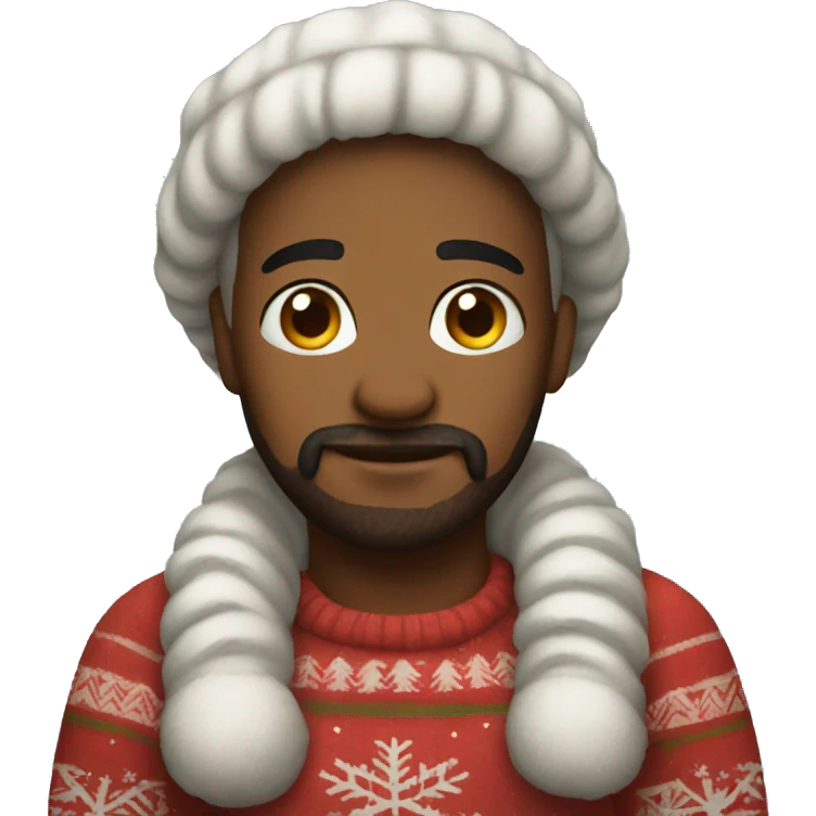 cozy christmas emoji