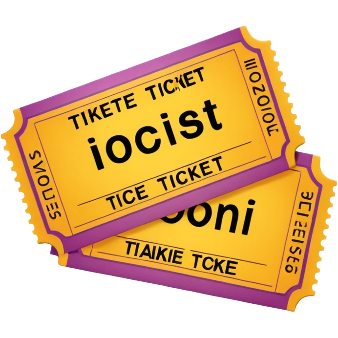 theatre movie ticket emoji