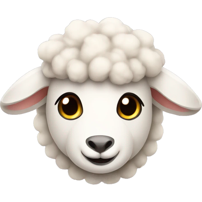 cute sheep emoji