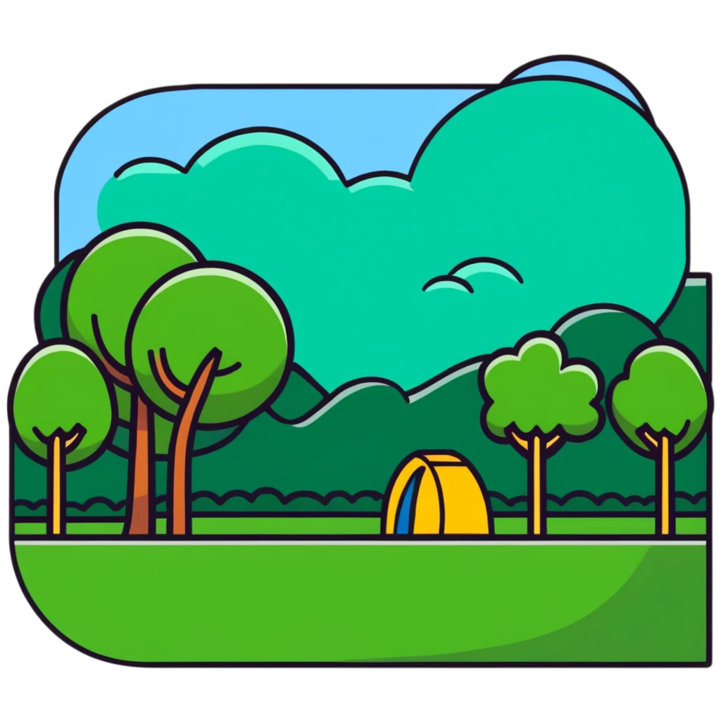 retro 1930s scene with anthropomorphised animals in t-shirts and shorts walking together in a park, black and white emoji