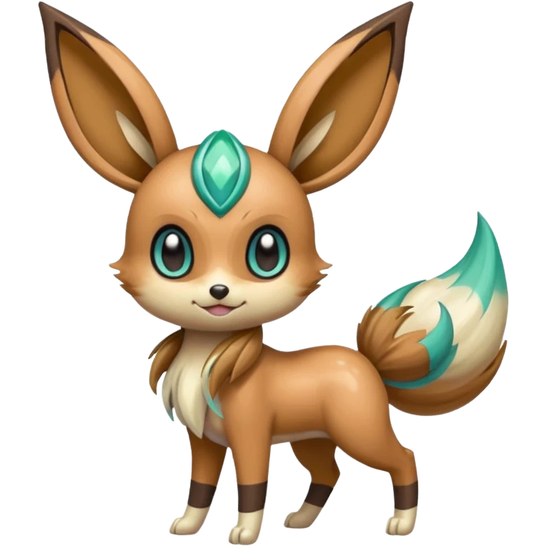 Meloetta-Eevee-Pokémon-Fakémon-creature emoji