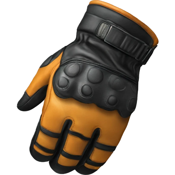 motorcycle gloves emoji