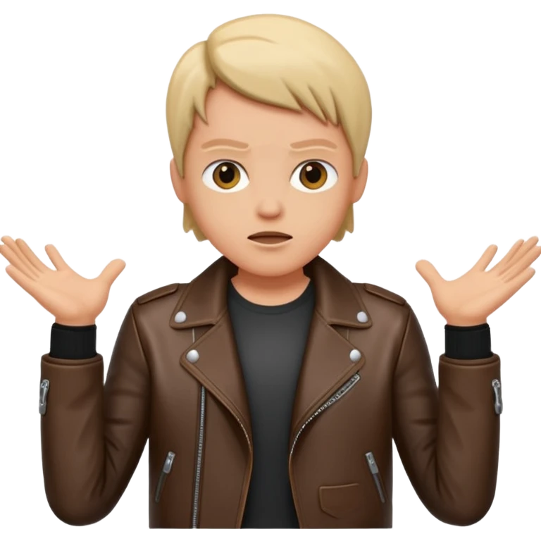 cool perosbn shrug  emoji