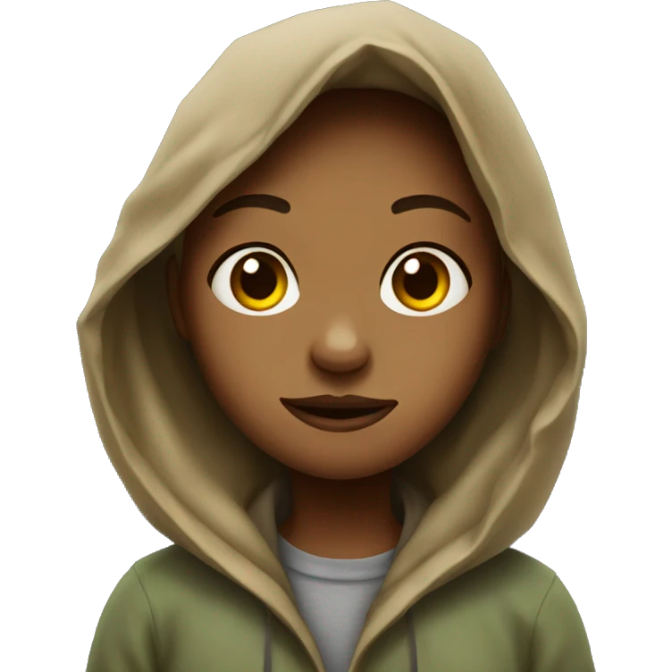 Homeless girl emoji