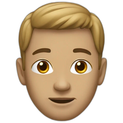 Un homme métisse  emoji