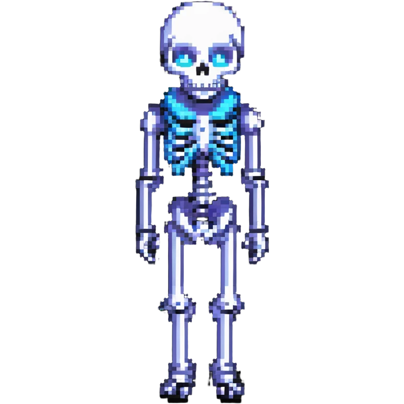 Sans the skeleton from Undertale emoji