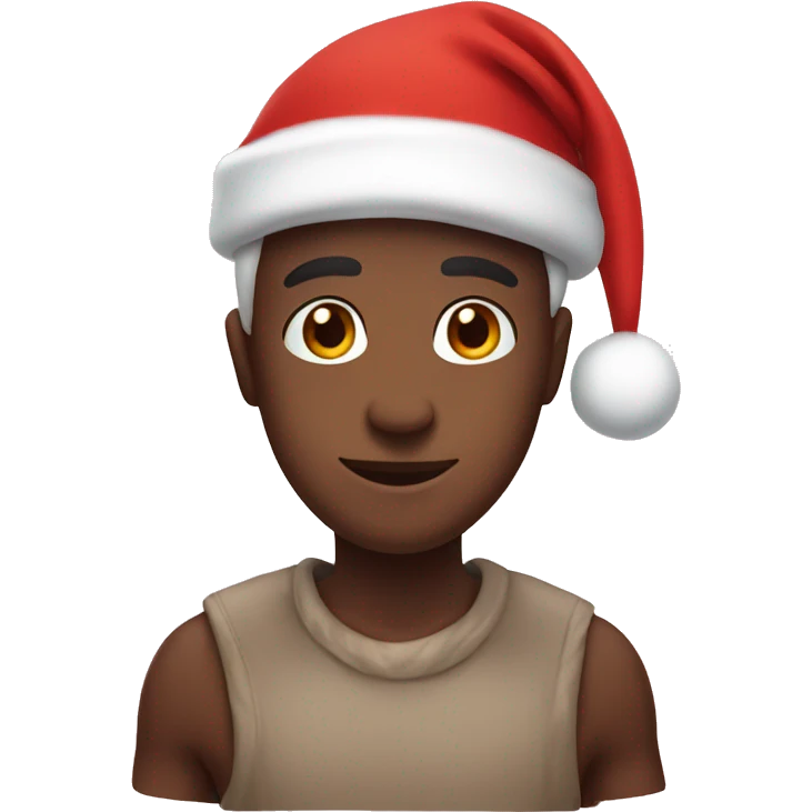🥰 with a santa hat emoji