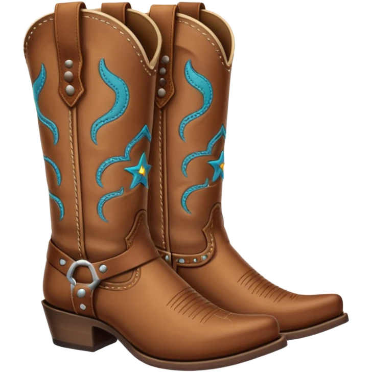 cowboy boots emoji
