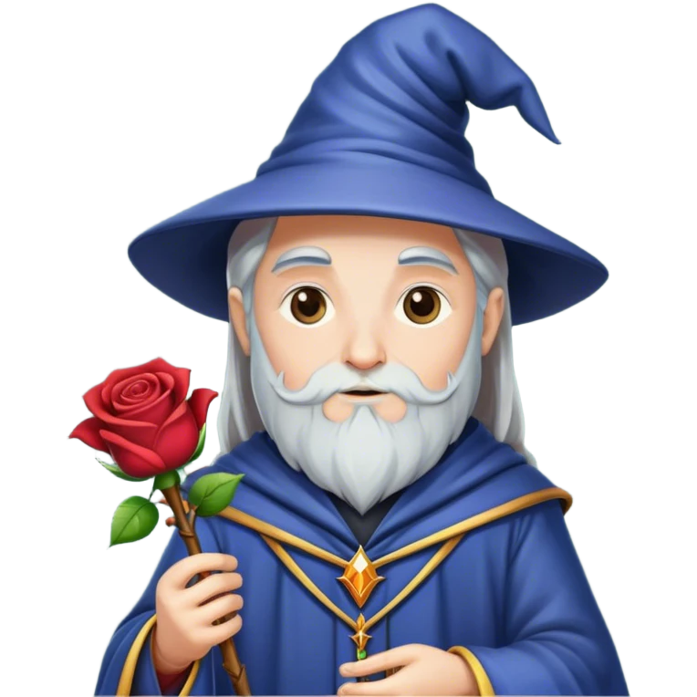 Wizard in love emoji