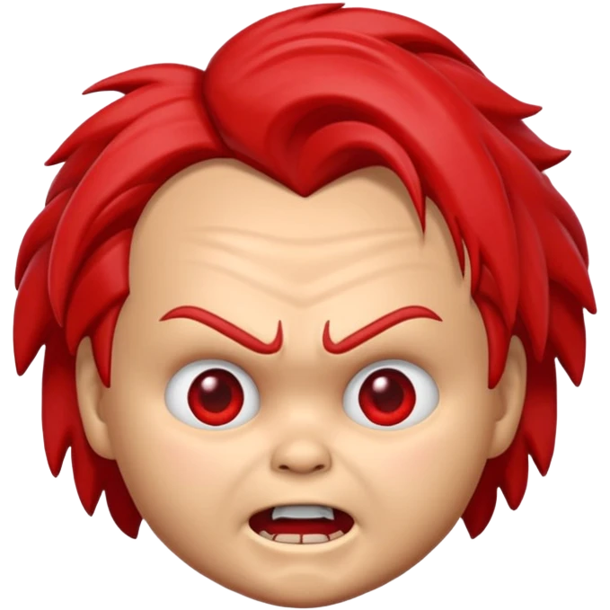 Un emojin de chuky emoji