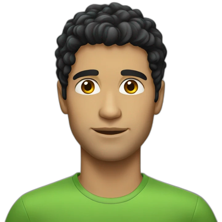 brazilian-white-guy-black-hair emoji