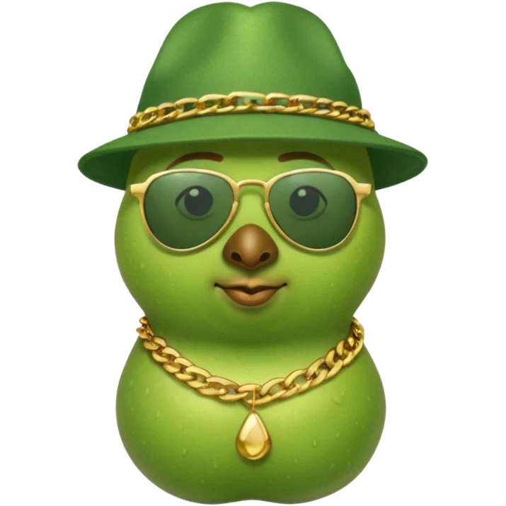 birnen gangster amy rapper als birne emoji