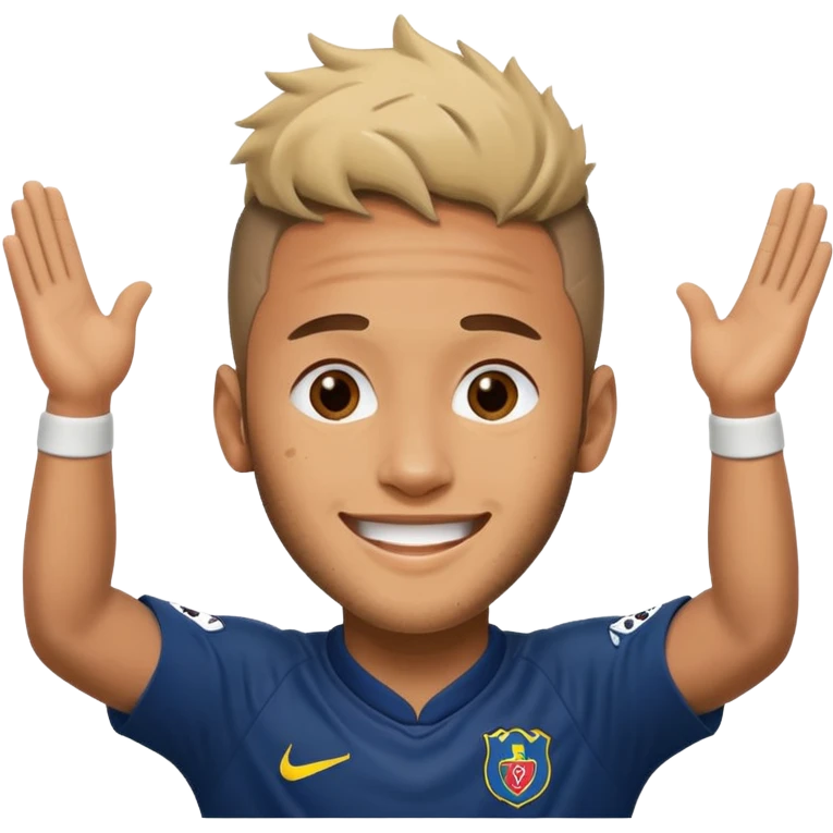neymar celebrate emoji