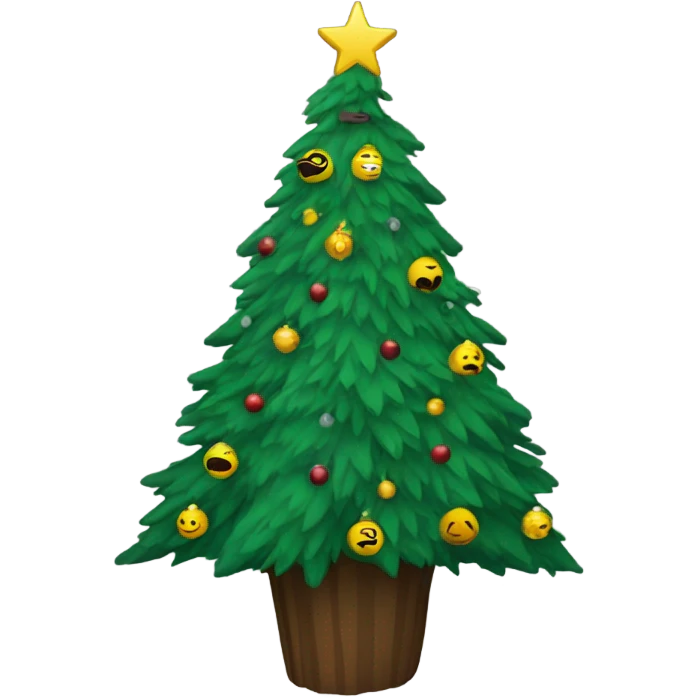 Star Wars Christmas tree emoji