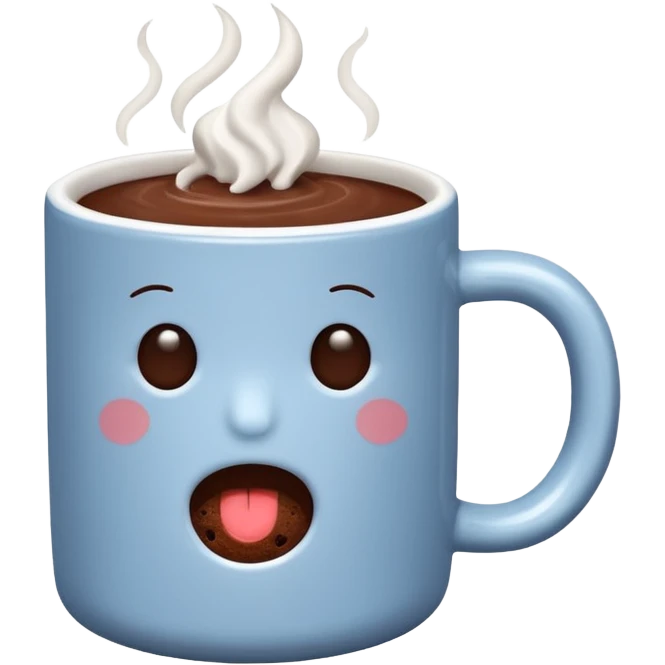 hot chocolate emoji