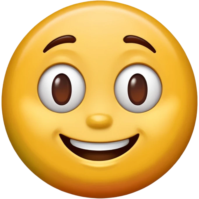 A happy m and m emoji