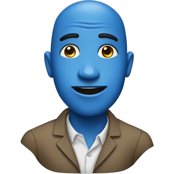 blue people emoji