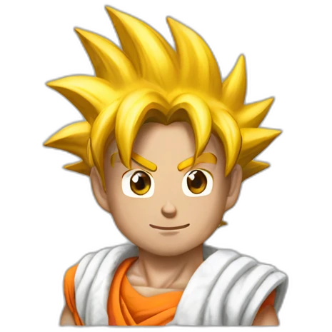 does goku clean nuts? emoji