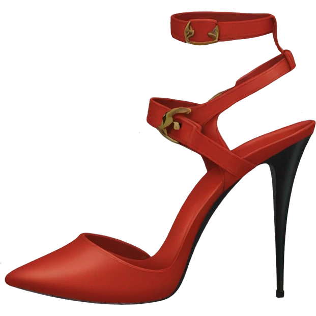 Ysl heels  emoji