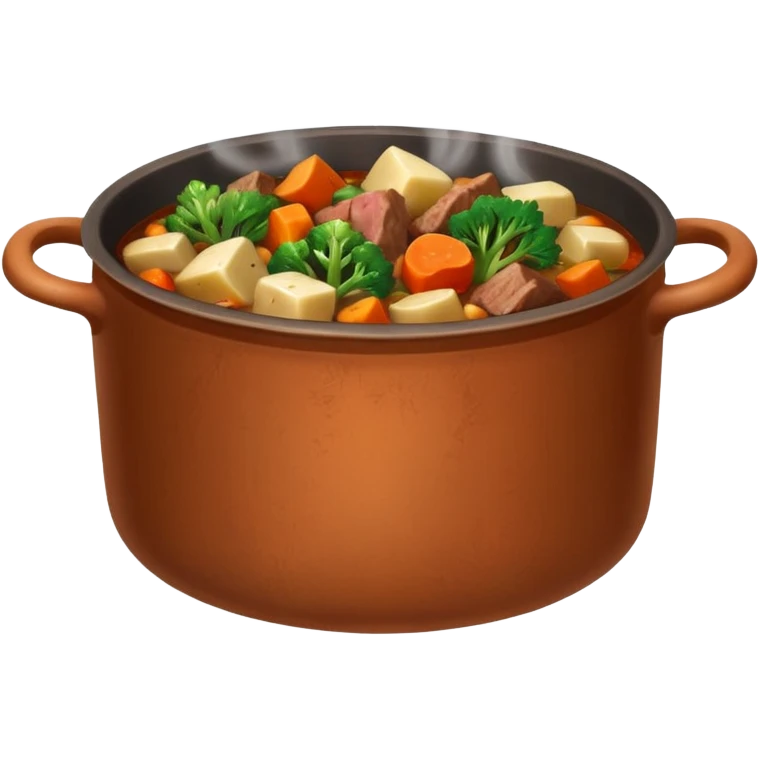 winter food in a nice pot  emoji