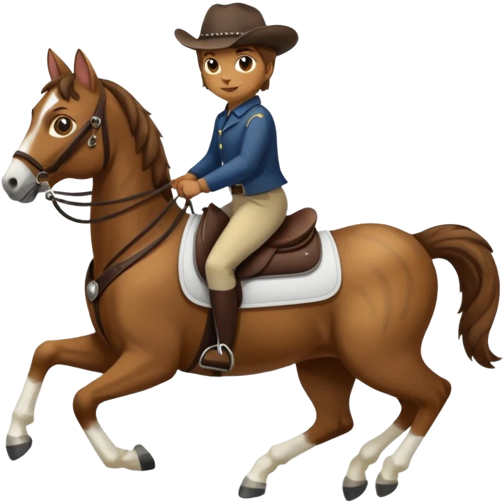 cat on a horse emoji