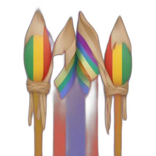 LGBT Two-spirit flag emoji