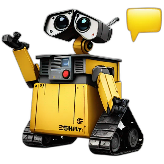 Wall-e fight pikachu  emoji