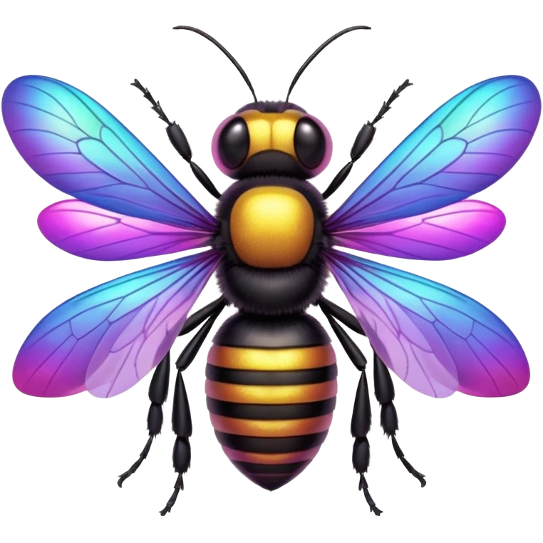 Bee Magenta Insect emoji