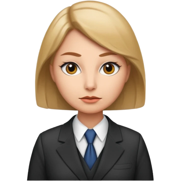 Lawyer goose female emoji