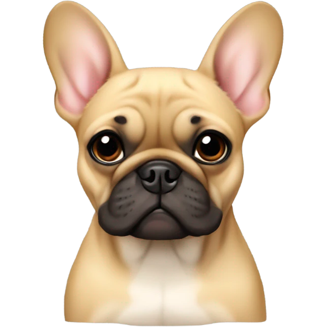 French bulldog cross pug tan colour  emoji