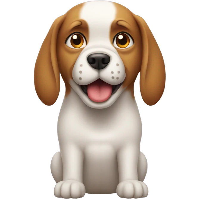 Dog that’s is mad emoji