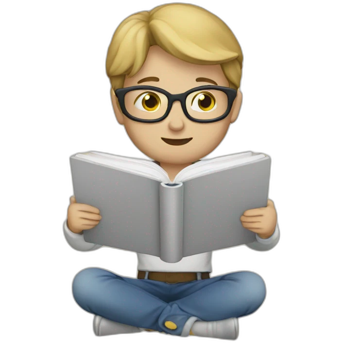 Studying  emoji