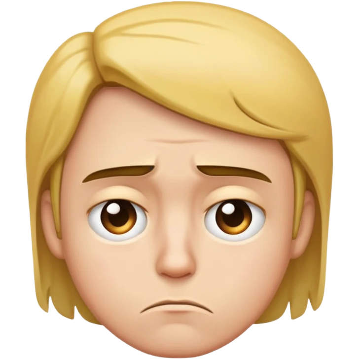 nodding head no  emoji