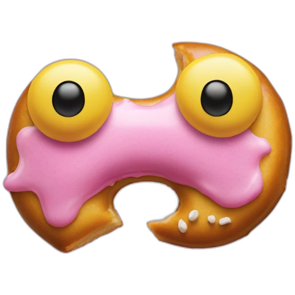 Homer Simpson dansun donut emoji