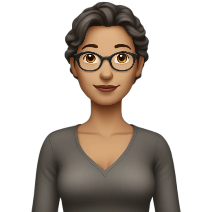 rat brunete woman emoji