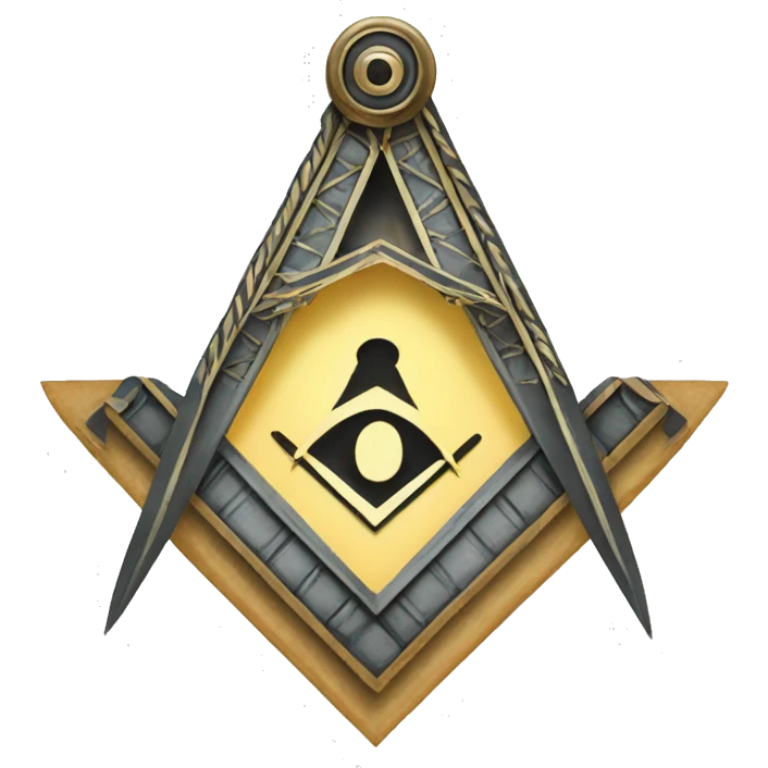 Masonic Square and Compass emoji