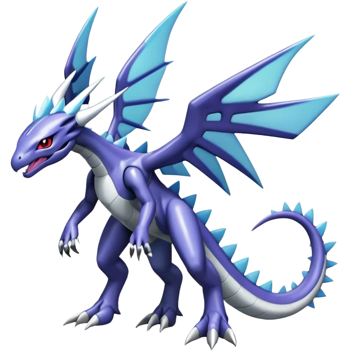  Cool Cute Edgy Shiny Godly Ethereal Digimon-Genesect-Dialga-Reptile full body emoji