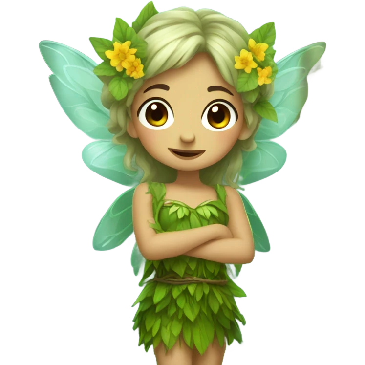 Ukraine forest fairy emoji
