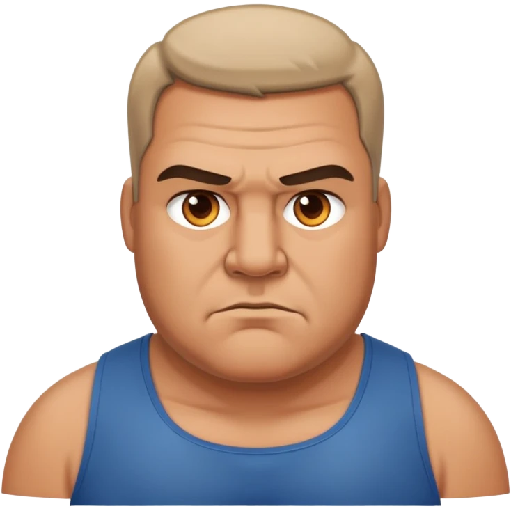 Heavy man emoji emoji