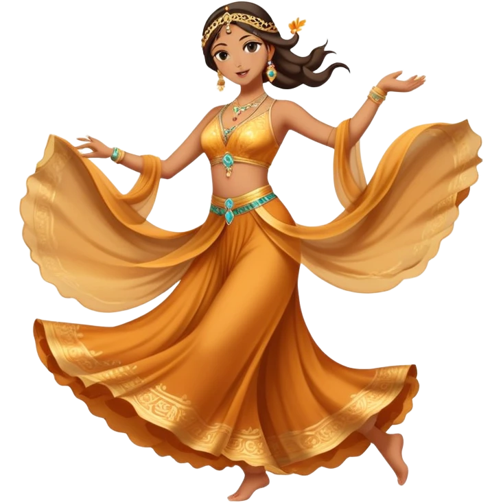 Danza orientale  emoji