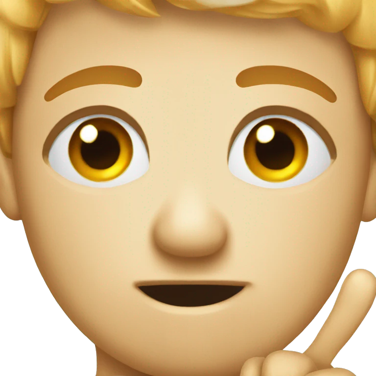 Emoji with sorry emoji