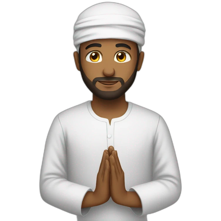 Muslim praying emoji