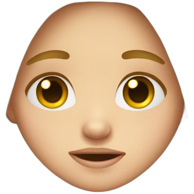 Cute girl crying  emoji