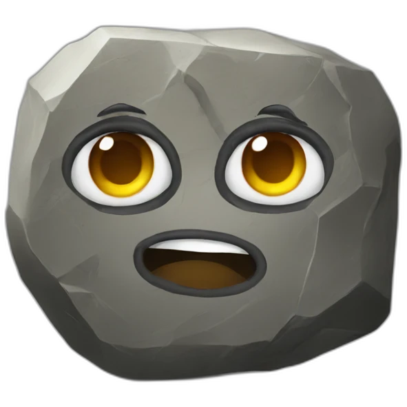 rocks emoji